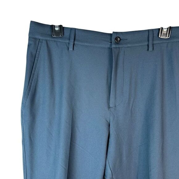 Dunning Golf Pants Mens 32x32 Navy Blue Performance Stretch Bottoms Halo NWT - Picture 4 of 10